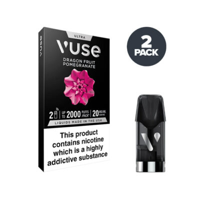 Dragon Fruit Pomegranate Vuse Ultra Smart Pod and Box