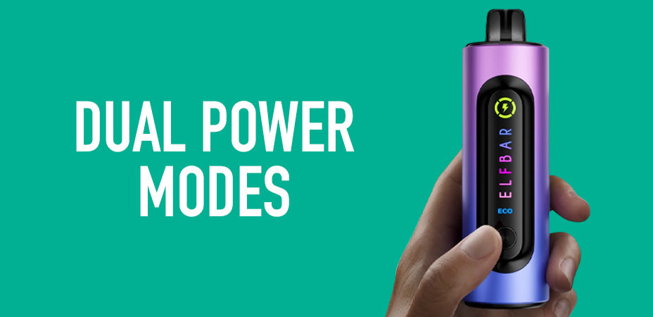Elf Bar 4 in 1 Prefilled Pod Kit Modes