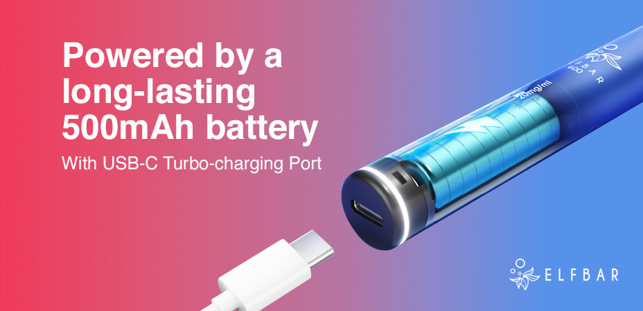 Elf Bar 600 Prefilled Pod Kit Battery