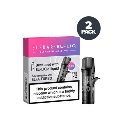 Elf Bar Elfa Turbo 0.8ohm Pod and Box