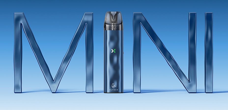 Banner showing the Elf Bar Elfx Mini Pod Vape Kit's Mini Design