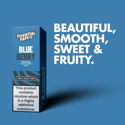 Essential Vape Co Blueberry - 10ml Nicotine Salt E-Liquid - Review