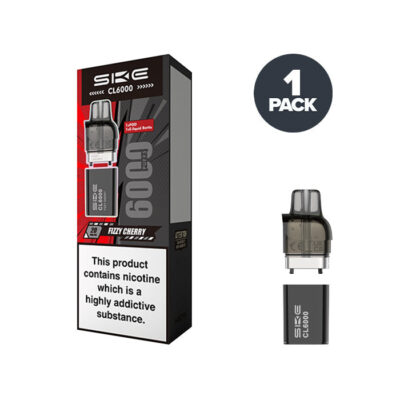 Fizzy Cherry SKE CL6000 Prefilled Pod and Box