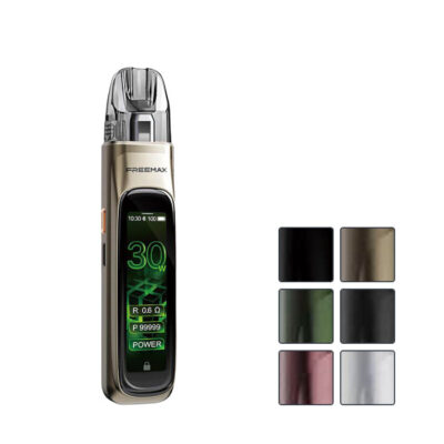 Freemax Rexa Pro Pod Kit with six squares showcasing all available colours