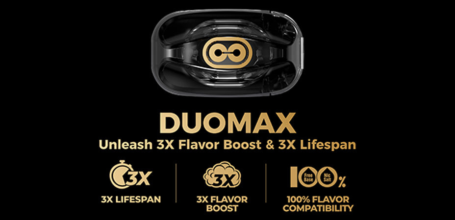 Duomax system of FreeMax Rexa SQ Vape Kit
