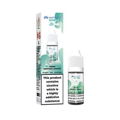 Fresh Menthol Mojito Hayati Pro Max 10ml Nic Salt E-Liquid and Box