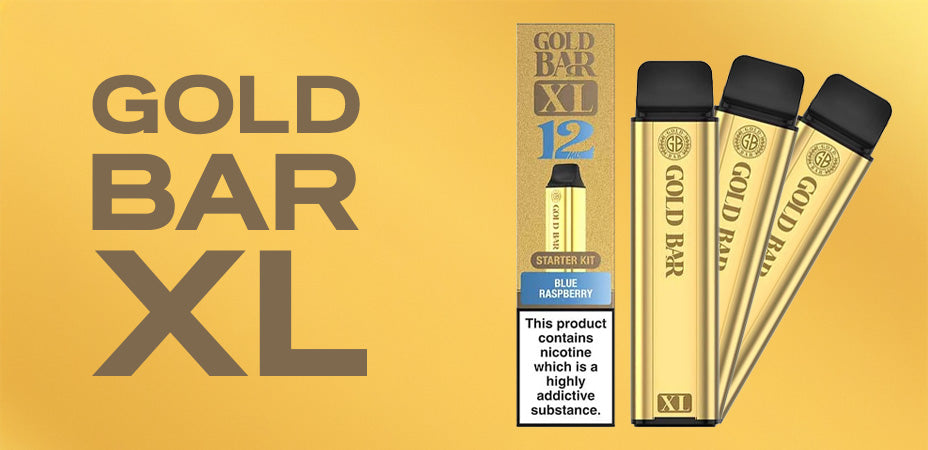 Gold Bar XL Prefilled Pod Kit Banner