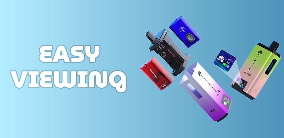 Hayati Pro Ultra Plus Prefilled Pod Kit Display