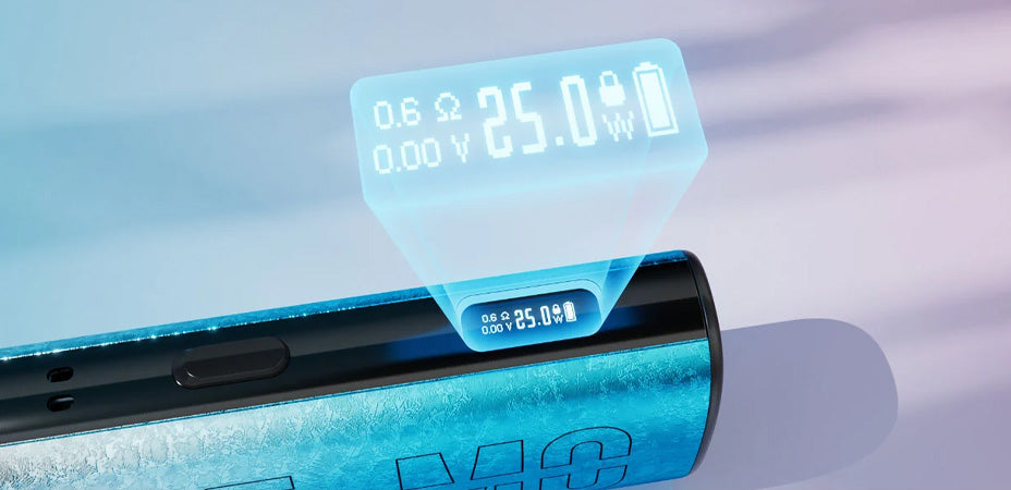 Banner showing Innokin Ne-Mo Pod Vape Kit's Hidden Screen