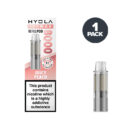 Juicy Peach Hyola Pro Max 8000 Prefilled Pod and box.