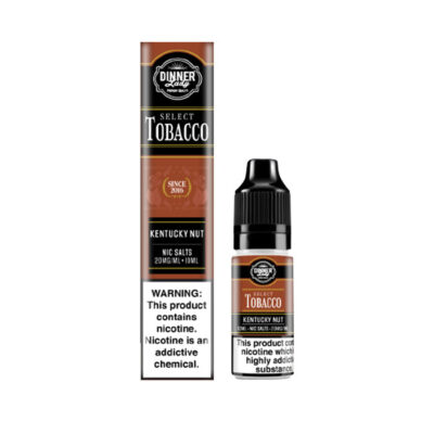 Kentucky Nut Tobacco Nic Salt E-Liquid by Dinner Lady Select Tobacco and Box