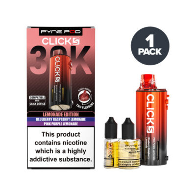 Lemonade Edition Pyne Pod Click S 30K Refill Pack with Box