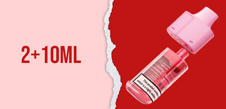 Banner showing the Lost Mary BM6000 Prefilled Pod Kit's 12ml Refill Pods