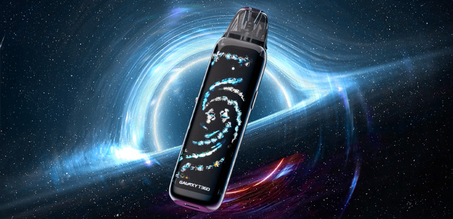Banner showing the Lost Vape Galaxy T360 Pod Kit's Screen