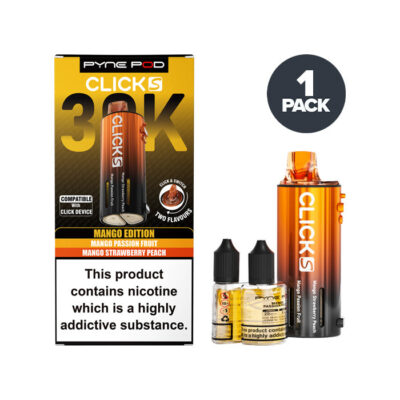 Mango Edition Pyne Pod Click S 30K Refill Pack with Box