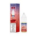 A bottle of Miss Cherry 10ml Nic Salt E-Liquid with the box on a white background