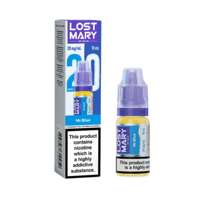 Mr Blue Nic Salt E-Liquid by Lost Mary