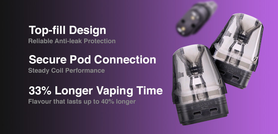OXVA Xlim Pro 2 Pod Kit's Pods Banner