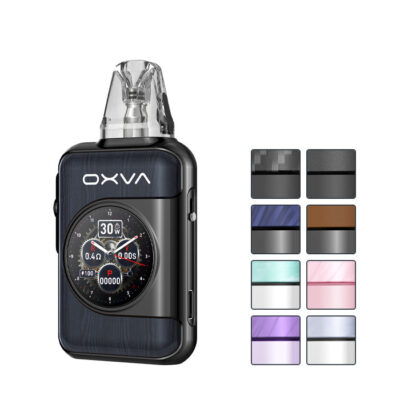 OXVA Xlim SQ Pro 2 Kit with eight squares showcasing eight out of the ten available colours