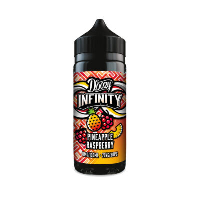 Pineapple Raspberry 70/30 100ml Shortfill E-Liquid by Doozy Infinity