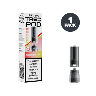 Red Berry Lime Feoba Treo 33K Prefilled Pods