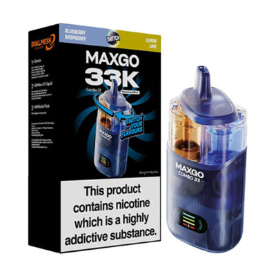 RELX MaxGo Combo 33K Prefilled Vape Kit - Blueberry Raspberry + Lemon Lime