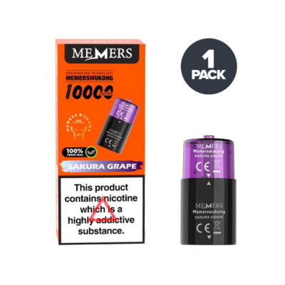 Sakura Grape Memers Wukong V10000 Prefilled Pod and Box