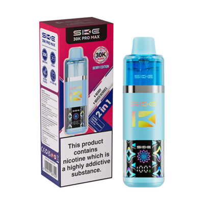 Berry Edition SKE Crystal 30K Pro Max Plus Prefilled Pod Kit and Box