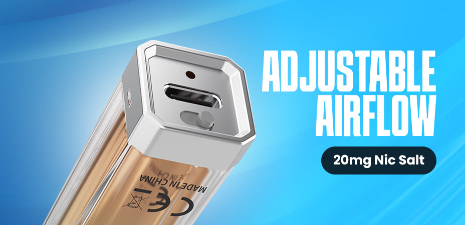 SKE Crystal Plus Prefilled Pod Kit Airflow