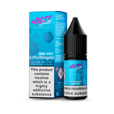 Nasty Salt - Slow Blow Nicotine Salt 10ml E-Liquid