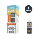 Sour Tropical Mix Juicy Pod Novamax 10K Prefilled Pod and Box