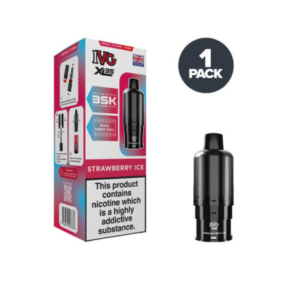 Strawberry Ice IVG XL35 Prefilled Pod and Box