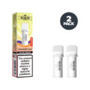 Two Strawberry Kiwi SKE Crystal 600 Pro Prefilled Pods with Box