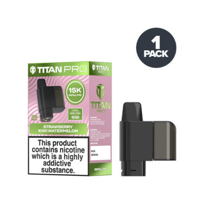 Strawberry Kiwi Watermelon Titan Pro 15K Refill Pack