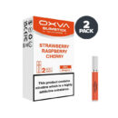 Strawberry Raspberry Cherry OXVA SlimStick Prefilled Pod and Box