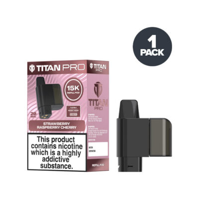 Strawberry Raspberry Cherry Titan Pro 15K Refill Pack