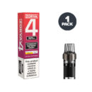 Strawberry Raspberry Cherry Zorva 4 Prefilled Pods