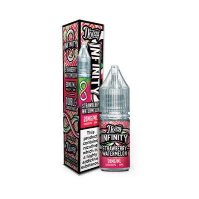 Strawberry Watermelon Nic Salt E-Liquid and Box by Doozy Infinity