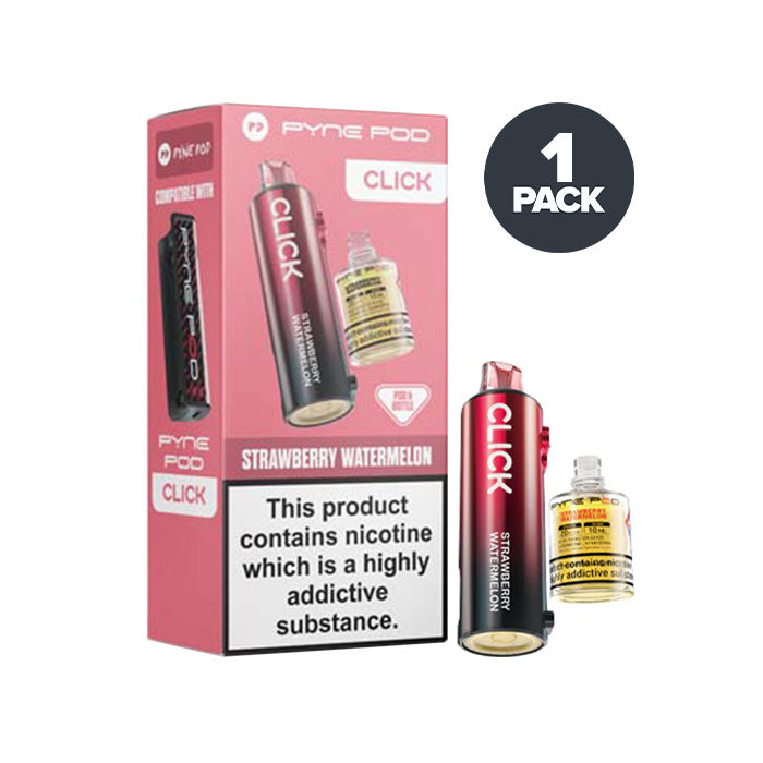 Strawberry Watermelon Pyne Pod Click Prefilled Pod and Box