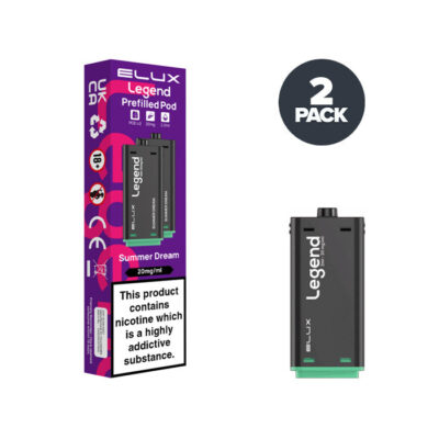 Summer Dream Elux Legend 1500 2 in 1 Prefilled Pod and Box