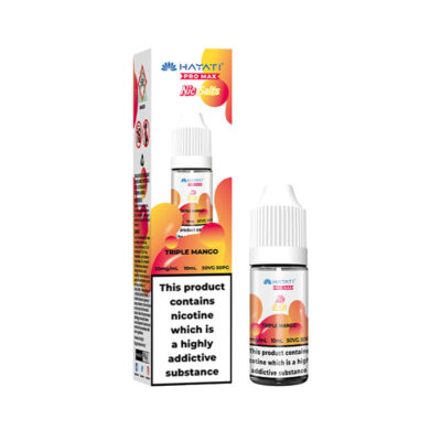 Triple Mango Hayati Pro Max 10ml Nic Salt E-Liquid and Box