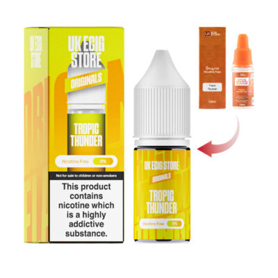 UK Ecig Store Tropic Thunder 10ml E-liquid with Box and Old Packaging