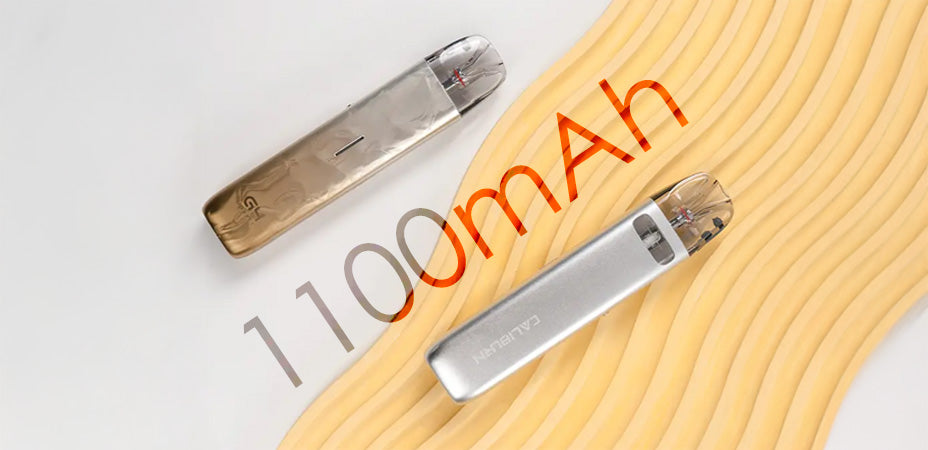 Banner showing the Uwell Caliburn G4 Mini Pod Kit's Battery