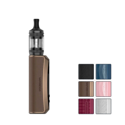 Vaporesso GTX One Pro Vape Kit with six squares showcasing all colours.