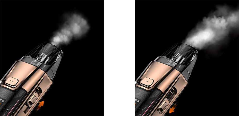 Airflow of Vaporesso Luxe XR Max 2 Vape Kit