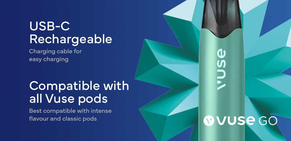 Main Banner of Vuse Go Reload 1000 Pen Prefilled Pod Kit