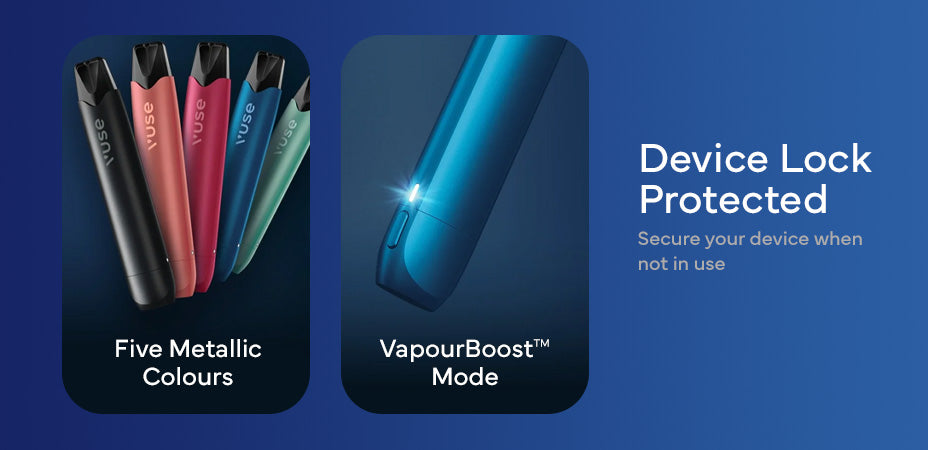 Lock Banner of Vuse Go Reload 1000 Pen Prefilled Pod Kit