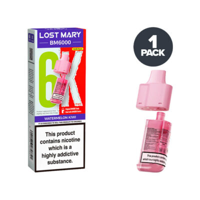 Watermelon Kiwi Lost Mary BM6000 Refill Pack 20mg