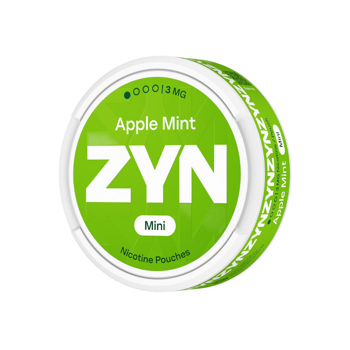 Tub of Twenty ZYN Apple Mint Mini 3mg Nicotine Pouches