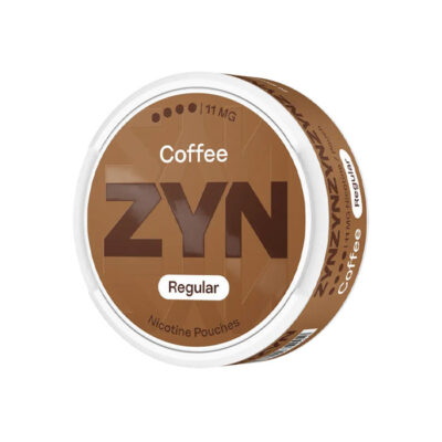 Tub of 20 Zyn Coffee Regular Nicotine Pouches 11mg